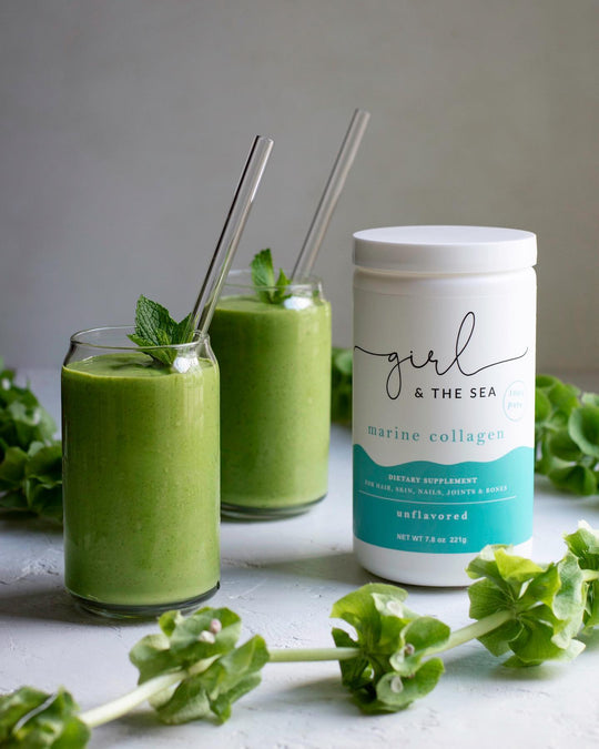 Beauty-boosting Avocado Collagen Smoothie
